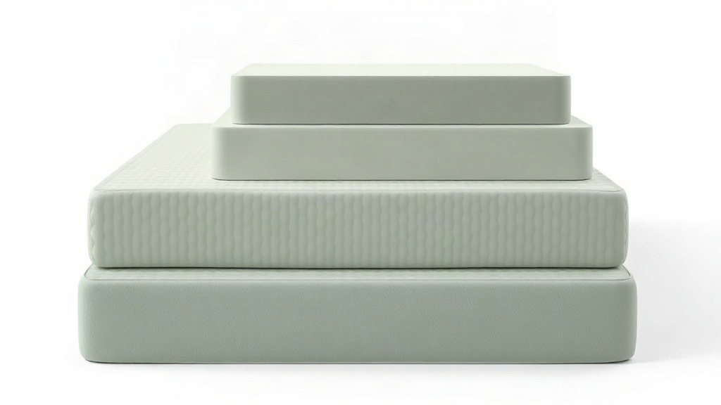 Épaisseur d'un surmatelas : un 7 cm peut contenir 4,7 kg de mousse de plus qu'un 10 cm