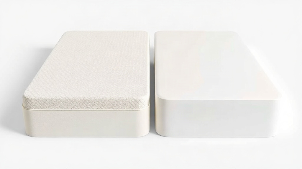 Surmatelas latex ou mémoire de forme : 162 % de plus au centimètre, et un quart des latex sous 4 sur 5